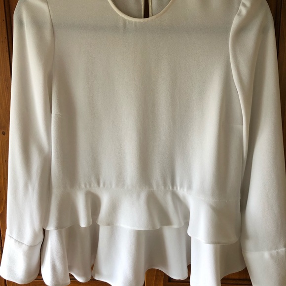 Zara Peplum Blouse - Picture 1 of 3